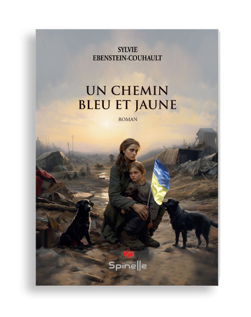 Un chemin bleu et jaune