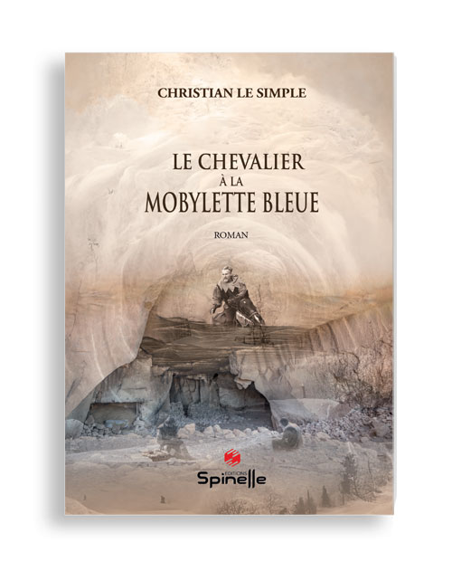 Le chevalier à la mobylette bleue